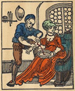 Bloodletting in the 16th century